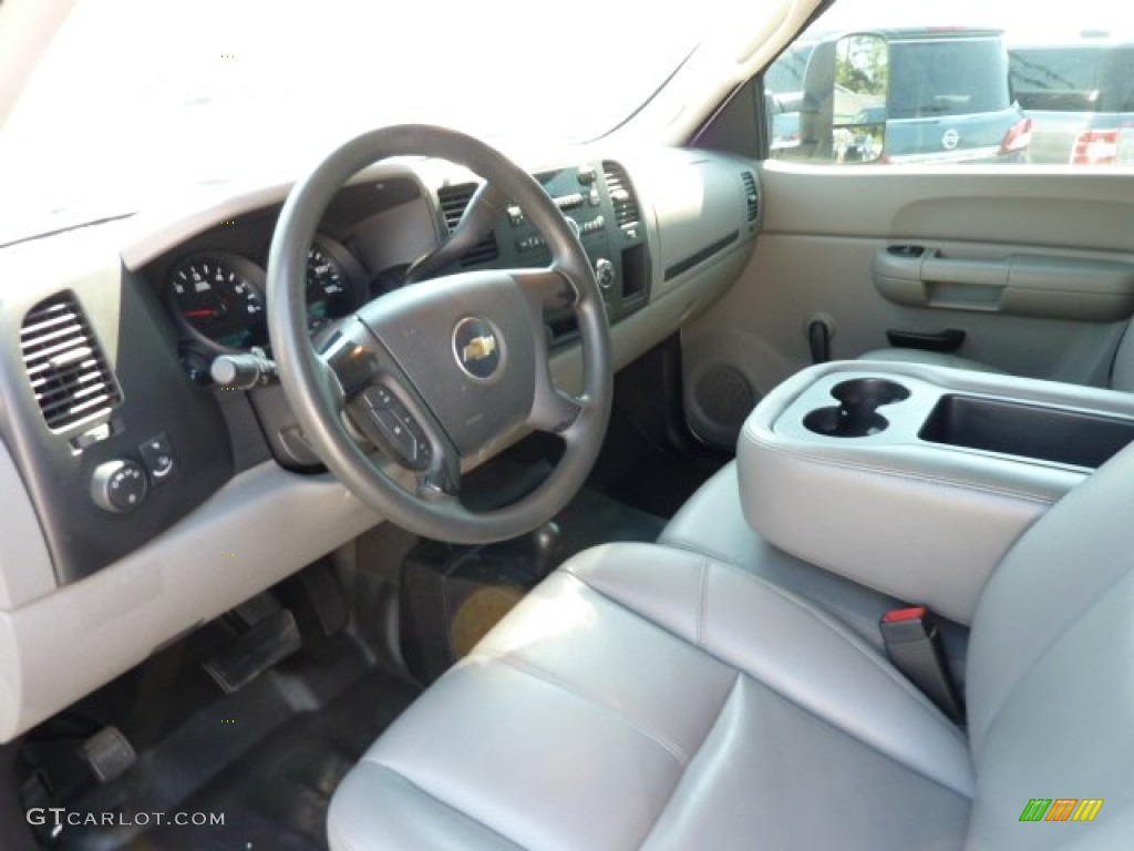 2007 Silverado 1500 Work Truck Extended Cab 4x4 - Summit White / Dark Titanium Gray photo #18