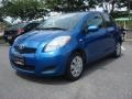 Blazing Blue Pearl - Yaris 3 Door Liftback Photo No. 7