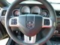 Radar Red/Dark Slate Gray 2013 Dodge Challenger SXT Steering Wheel