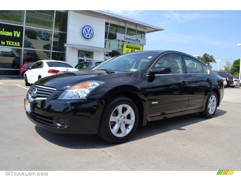 Super Black Nissan Altima