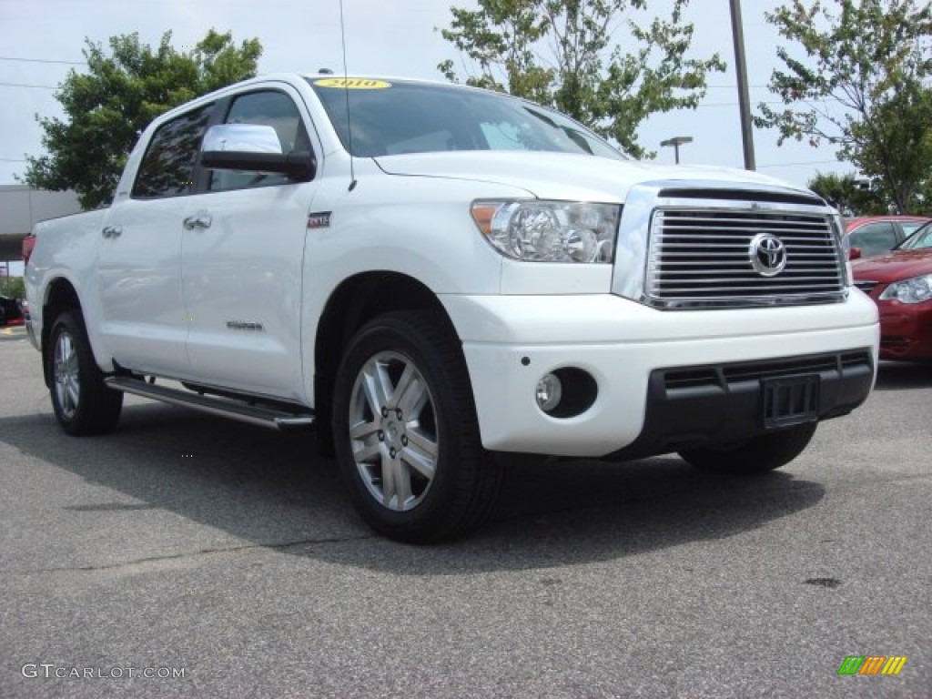 Super White Toyota Tundra