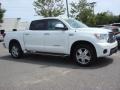 2010 Super White Toyota Tundra Limited CrewMax 4x4  photo #2