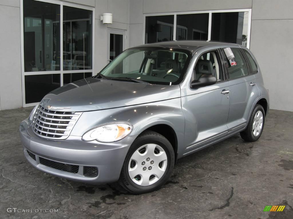 2008 PT Cruiser LX - Silver Steel Metallic / Pastel Slate Gray photo #1