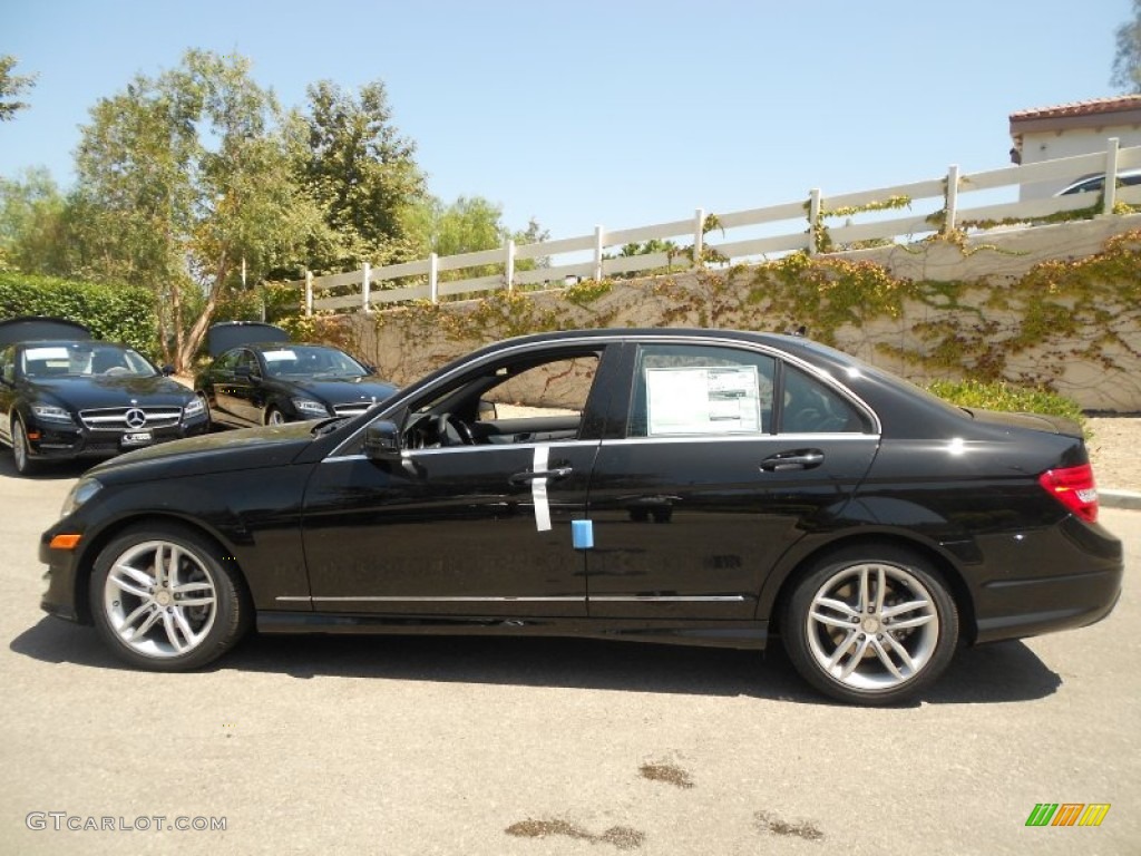 Black 2013 Mercedes-Benz C 250 Sport Exterior Photo #69879817