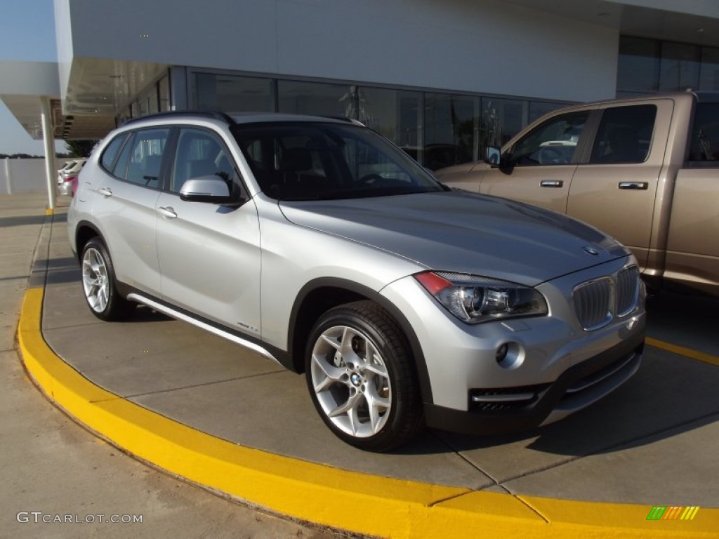 Glacier Silver Metallic 2013 BMW X1 xDrive 35i Exterior Photo #69880087
