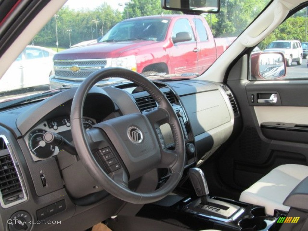 2010 Mercury Mariner V6 Premier 4WD Voga Package Voga Cashmere/Ash Dashboard Photo #69880306
