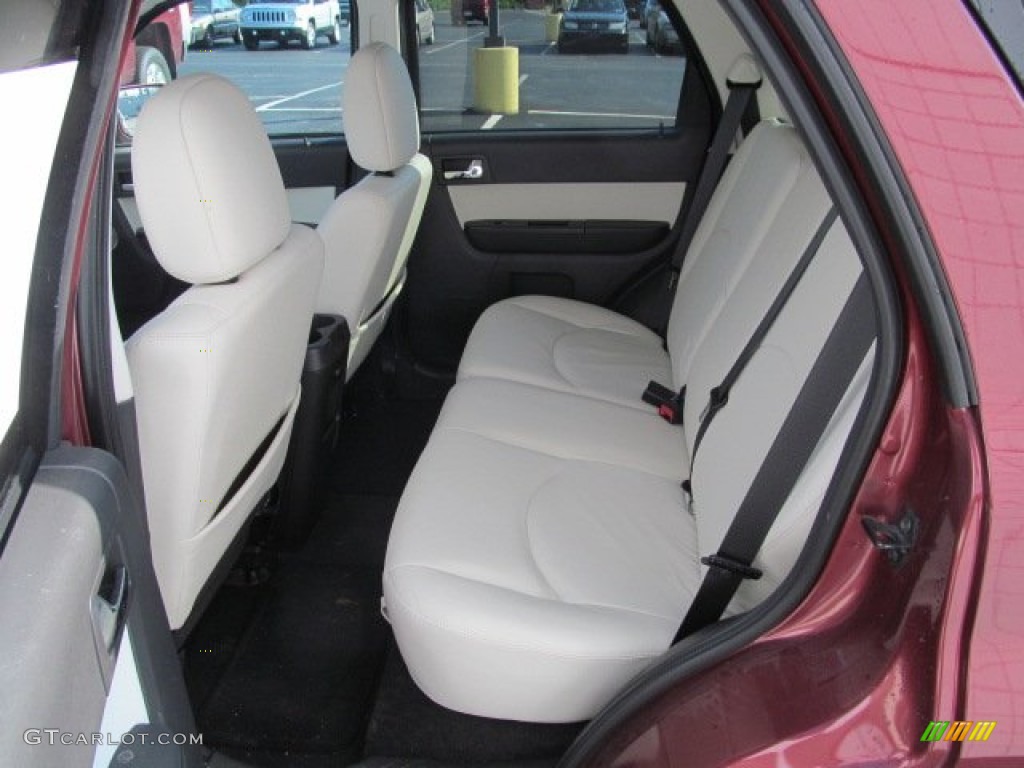 2010 Mercury Mariner V6 Premier 4WD Voga Package Rear Seat Photos