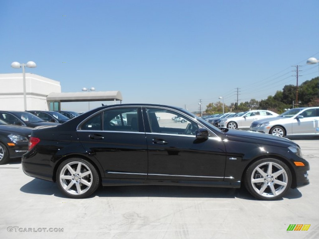 Black 2012 Mercedes-Benz C 250 Sport Exterior Photo #69880747