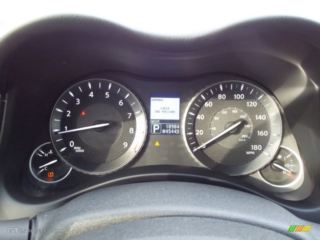 2012 Infiniti M 37 Sedan Gauges Photo #69880759