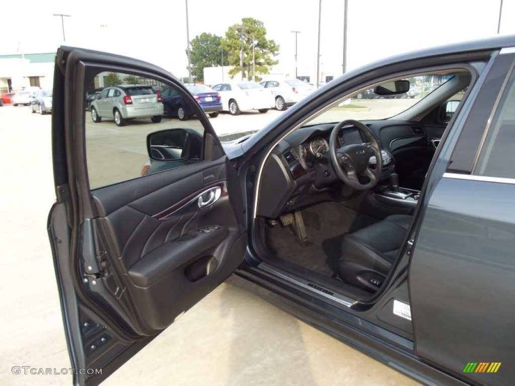Graphite Interior 2012 Infiniti M 37 Sedan Photo #69880789