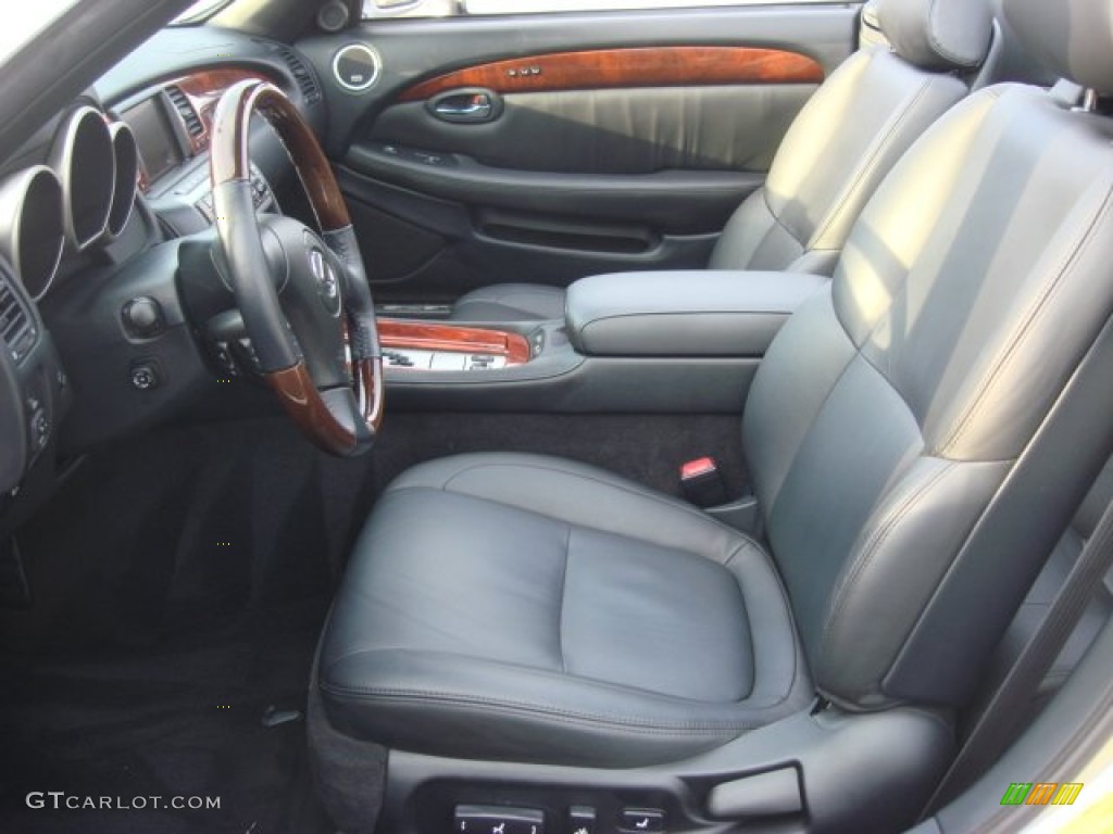 Black Interior 2007 Lexus SC 430 Convertible Photo #69881377
