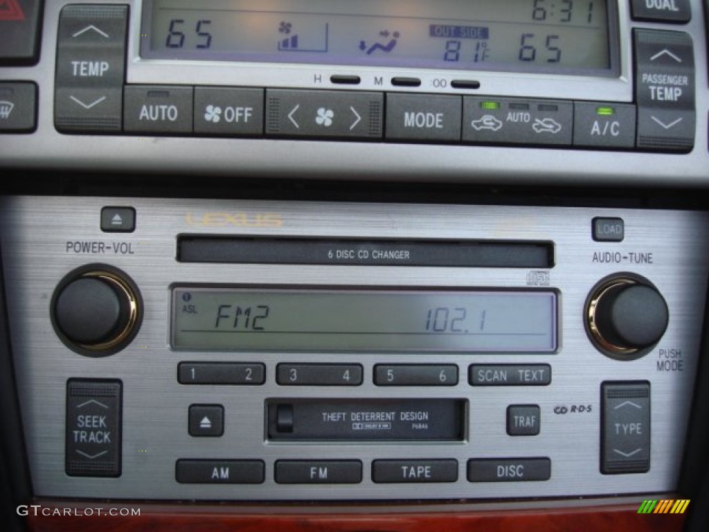 2007 Lexus SC 430 Convertible Controls Photo #69881443