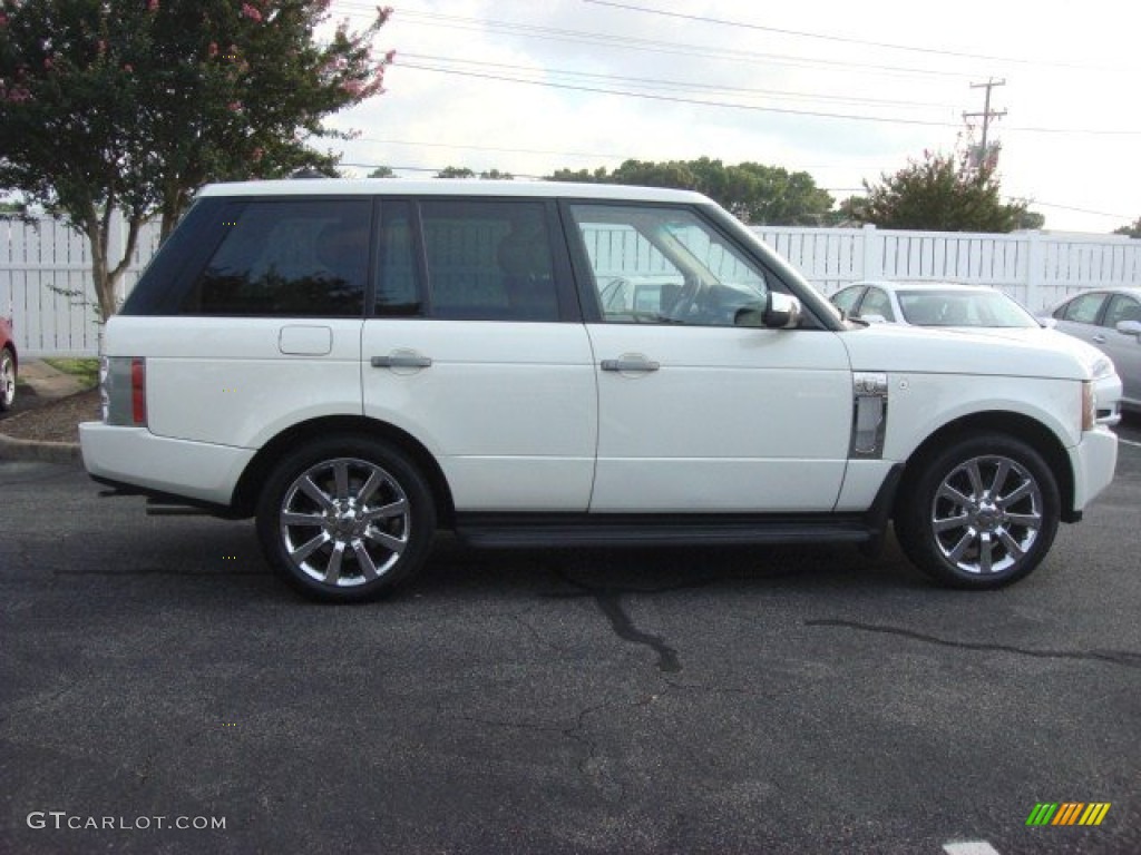 2007 Range Rover Supercharged - Chawton White / Ivory/Black photo #3
