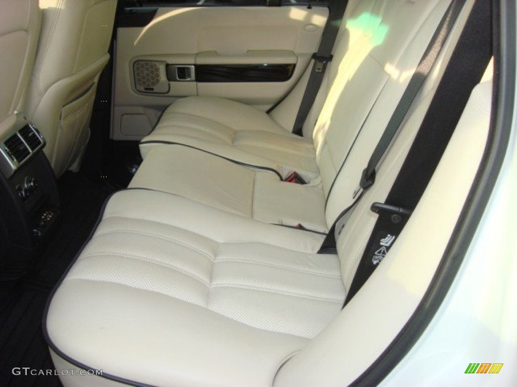 2007 Range Rover Supercharged - Chawton White / Ivory/Black photo #10