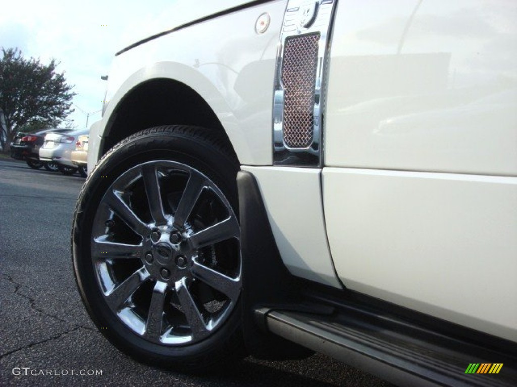 2007 Range Rover Supercharged - Chawton White / Ivory/Black photo #31
