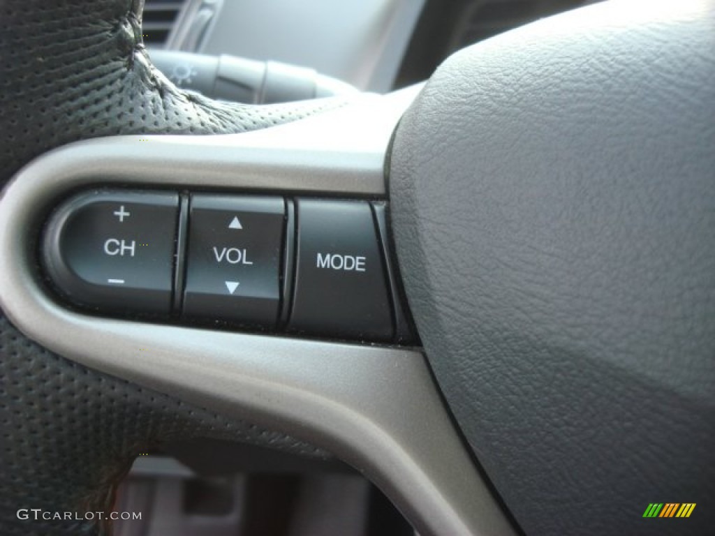 2009 Civic Si Coupe - Redline Orange Pearl / Black photo #19