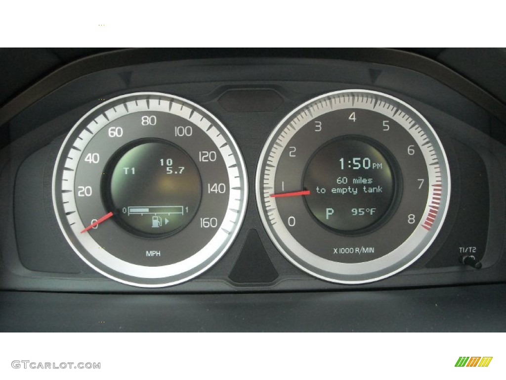 2013 Volvo S60 T5 Gauges Photos