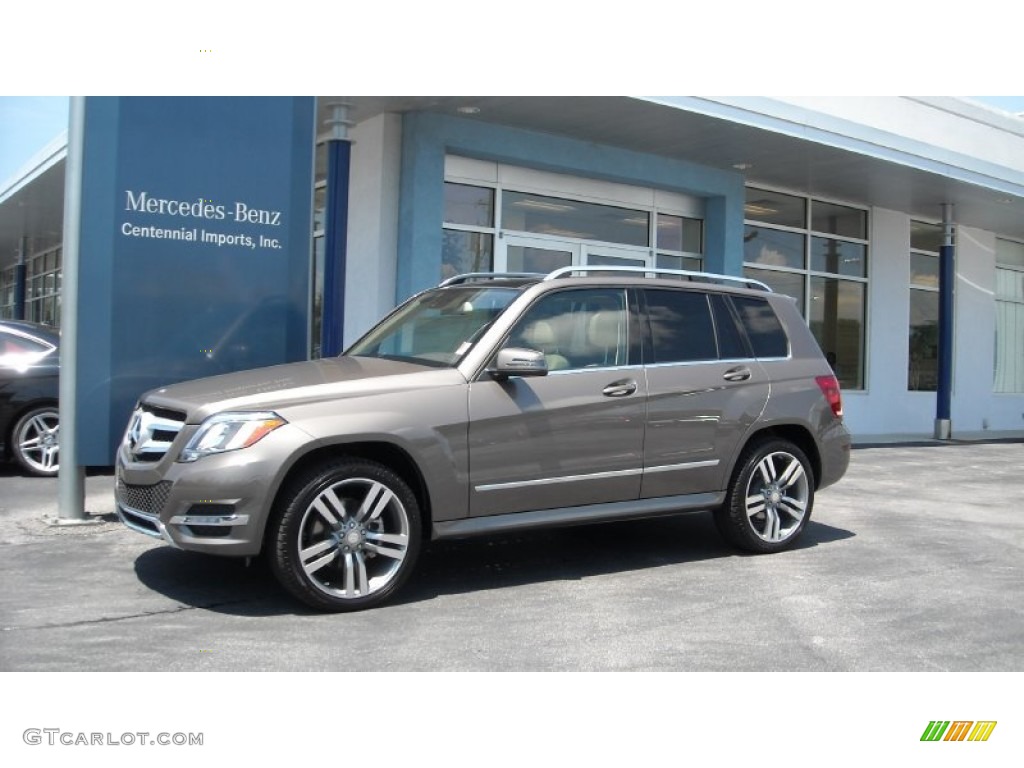 2013 GLK 350 - Pebble Grey Metallic / Almond/Mocha photo #1