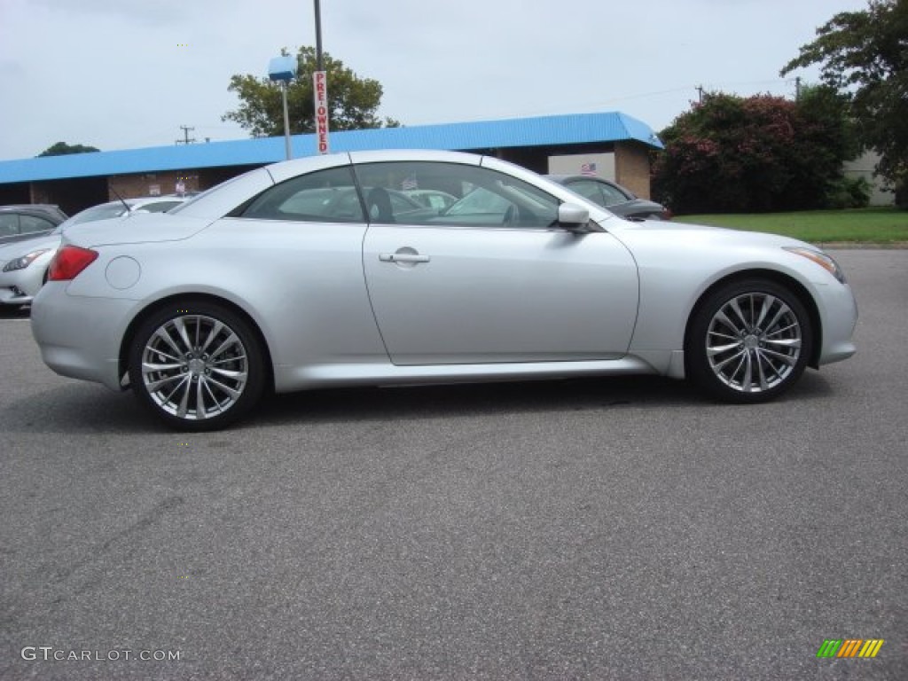 Liquid Platinum 2011 Infiniti G 37 Convertible Exterior Photo #69882912