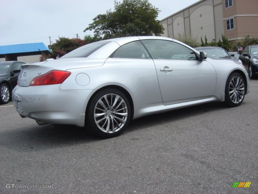 Liquid Platinum 2011 Infiniti G 37 Convertible Exterior Photo #69882919