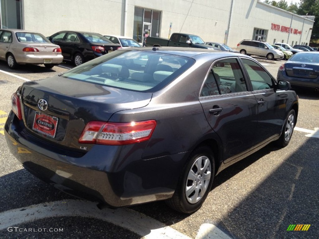 2010 Camry LE - Magnetic Gray Metallic / Ash Gray photo #6