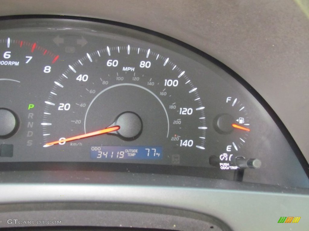 2010 Camry LE - Magnetic Gray Metallic / Ash Gray photo #14