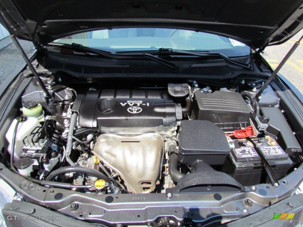 2010 Camry LE - Magnetic Gray Metallic / Ash Gray photo #28