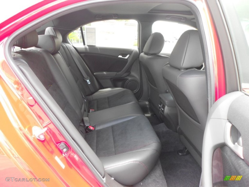 2012 TSX Sedan - Milano Red / Ebony photo #14