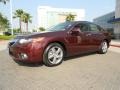 2012 Basque Red Pearl Acura TSX Technology Sedan  photo #3