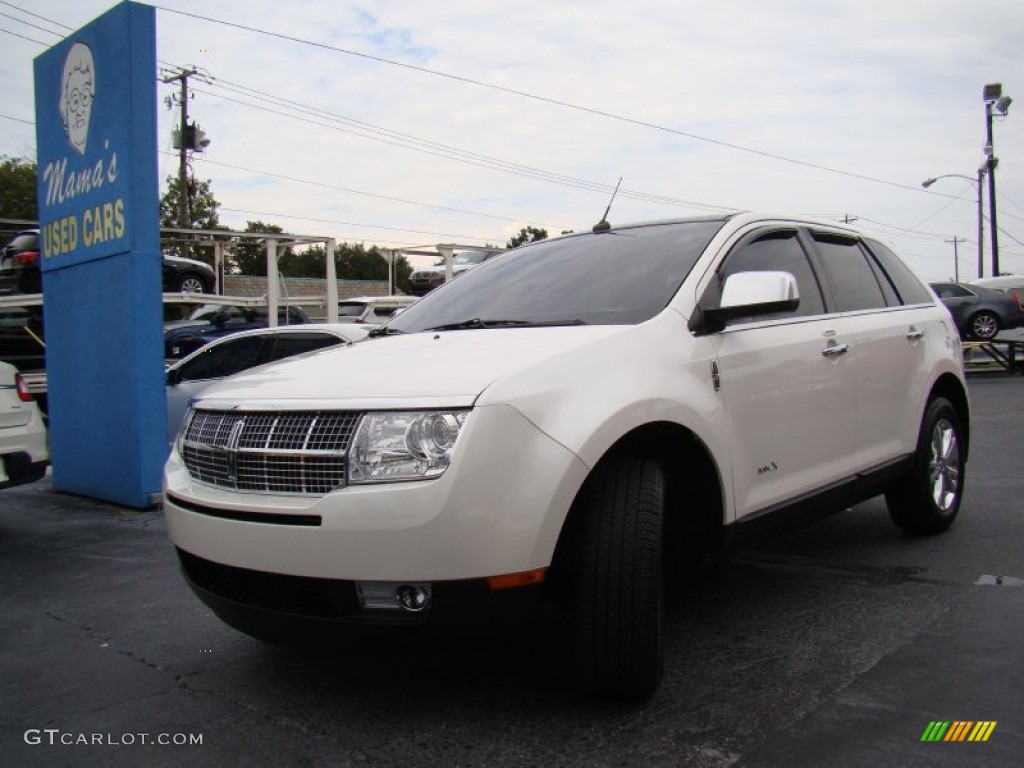 2010 MKX FWD - White Platinum Tri-Coat / Light Camel photo #34