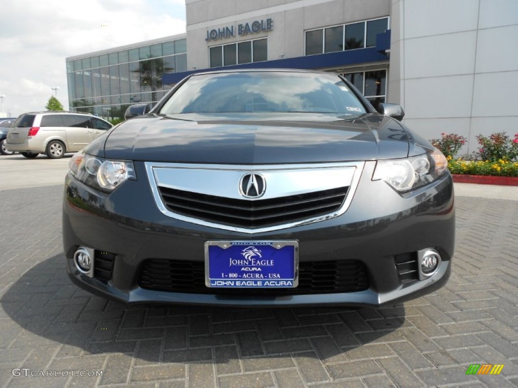 2012 TSX Technology Sedan - Graphite Luster Metallic / Ebony photo #2