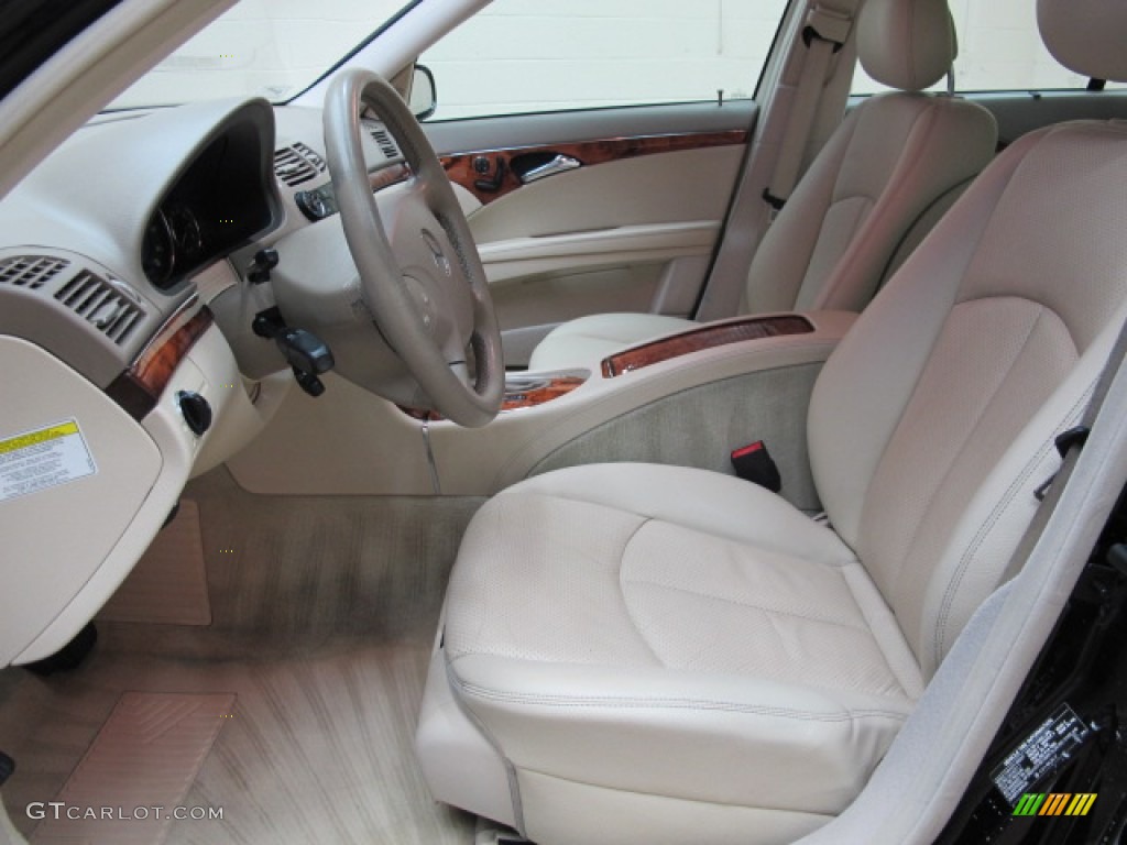 Stone Interior 2005 Mercedes-Benz E 320 4Matic Wagon Photo #69887239