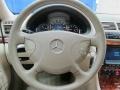 2005 Mercedes-Benz E Stone Interior Steering Wheel Photo