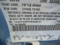 LV 2000 Ford Focus LX Sedan Parts