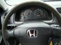 2001 Nighthawk Black Pearl Honda Civic LX Sedan  photo #20