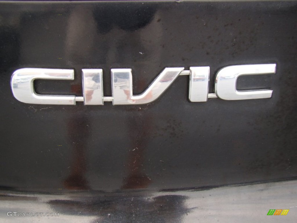 2001 Civic LX Sedan - Nighthawk Black Pearl / Gray photo #29