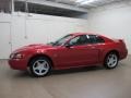 Laser Red Metallic 2002 Ford Mustang GT Coupe Exterior