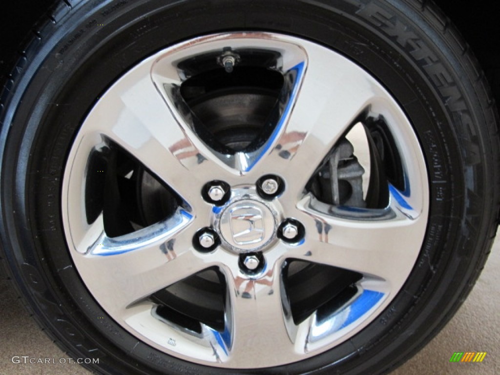 2009 CR-V EX-L 4WD - Glacier Blue Metallic / Gray photo #16