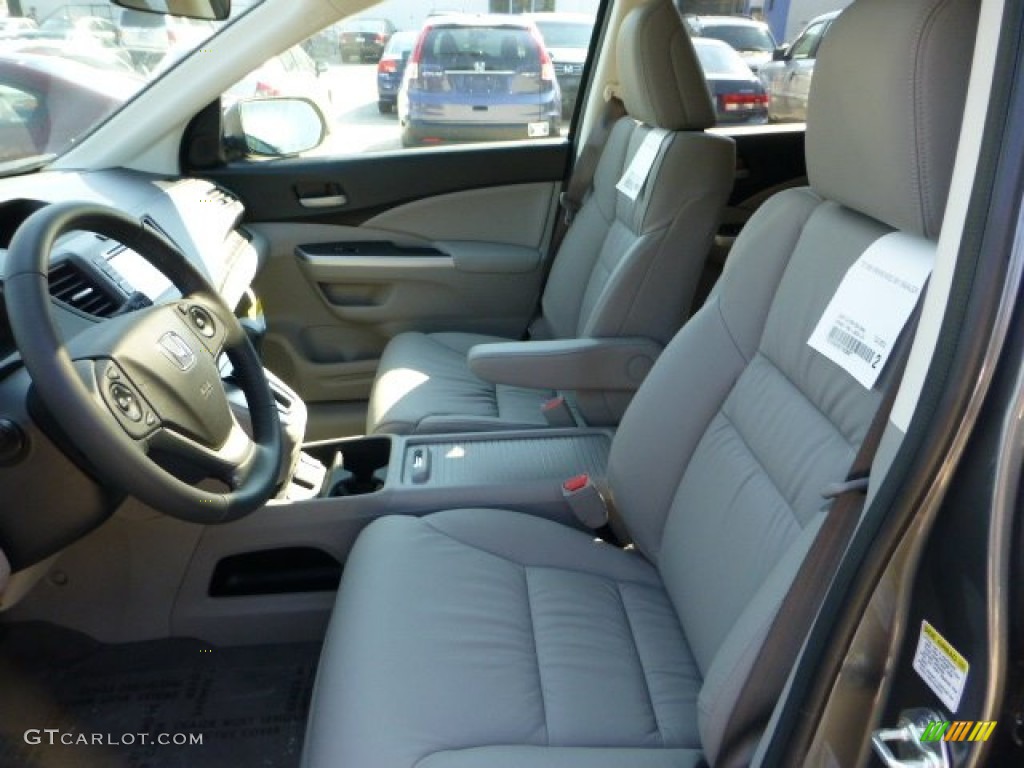 2012 CR-V EX-L 4WD - Polished Metal Metallic / Black photo #10