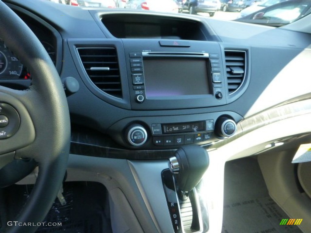 2012 CR-V EX-L 4WD - Polished Metal Metallic / Black photo #18