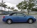 2008 Marathon Blue Pearl Chrysler Sebring Touring Convertible  photo #7