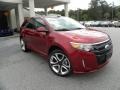 Ruby Red 2013 Ford Edge Sport Exterior