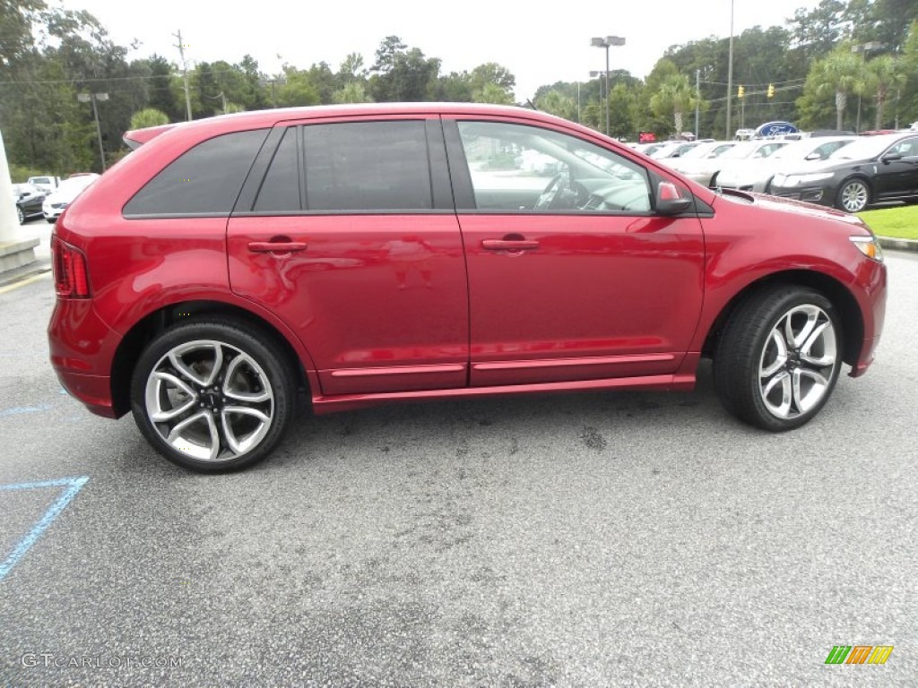 Ruby Red 2013 Ford Edge Sport Exterior Photo #69889159