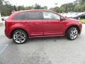 Ruby Red 2013 Ford Edge Sport Exterior
