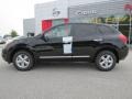 2013 Super Black Nissan Rogue S  photo #2