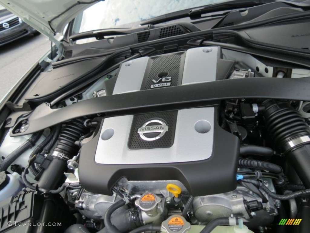 2013 Nissan 370Z Sport Coupe 3.7 Liter DOHC 24-Valve CVTCS V6 Engine Photo #69890749