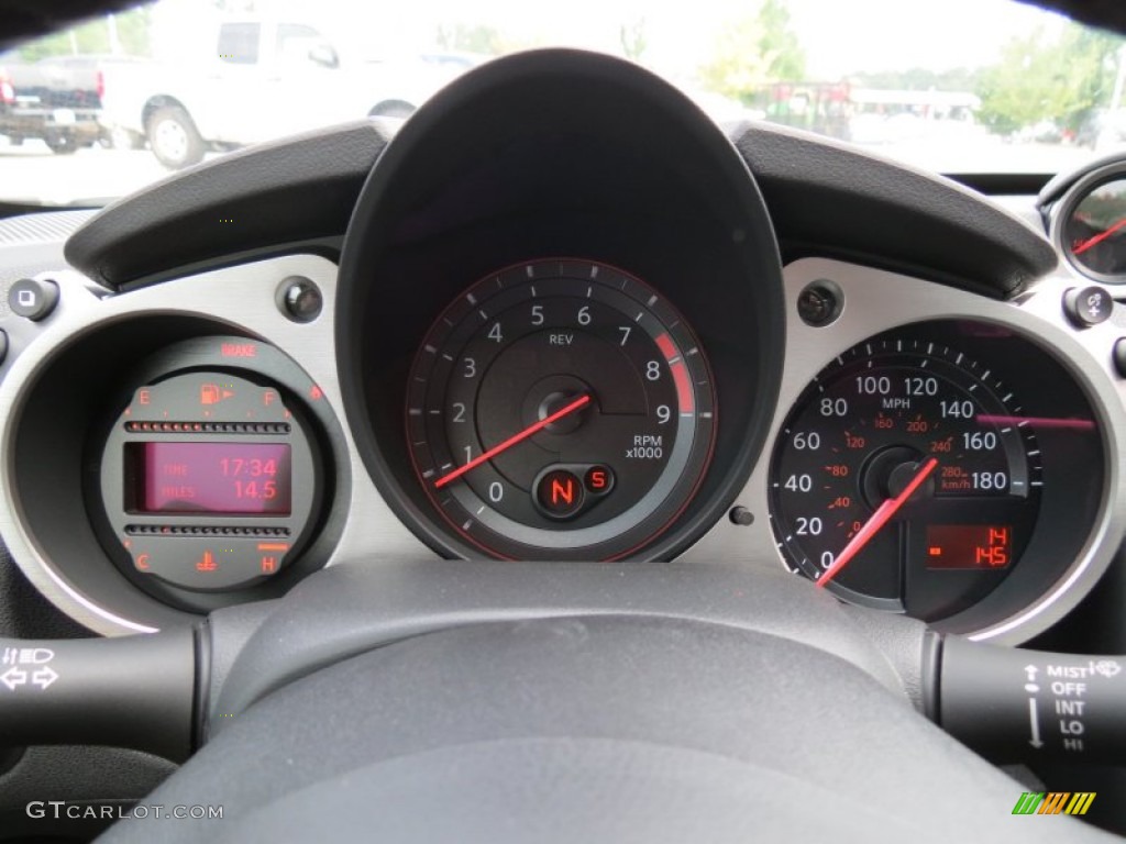 2013 Nissan 370Z Sport Coupe Gauges Photo #69890773