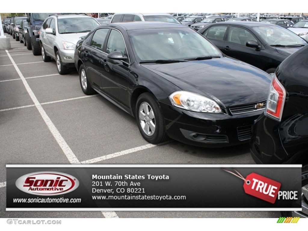 2010 Impala LT - Black / Gray photo #1