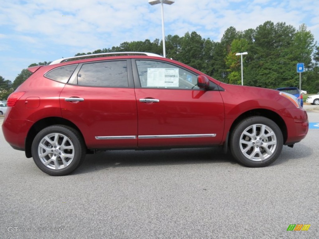 Cayenne Red 2013 Nissan Rogue SV Exterior Photo #69890851