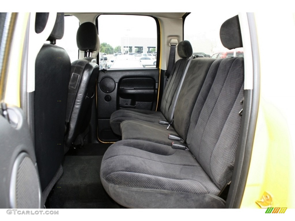 2005 Dodge Ram 2500 SLT Quad Cab 4x4 Rear Seat Photo #69891250